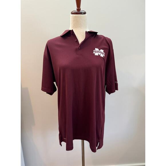 Columbia Other - NWT MENS COLUMBIA GOLF POLO Mississippi State Size Large